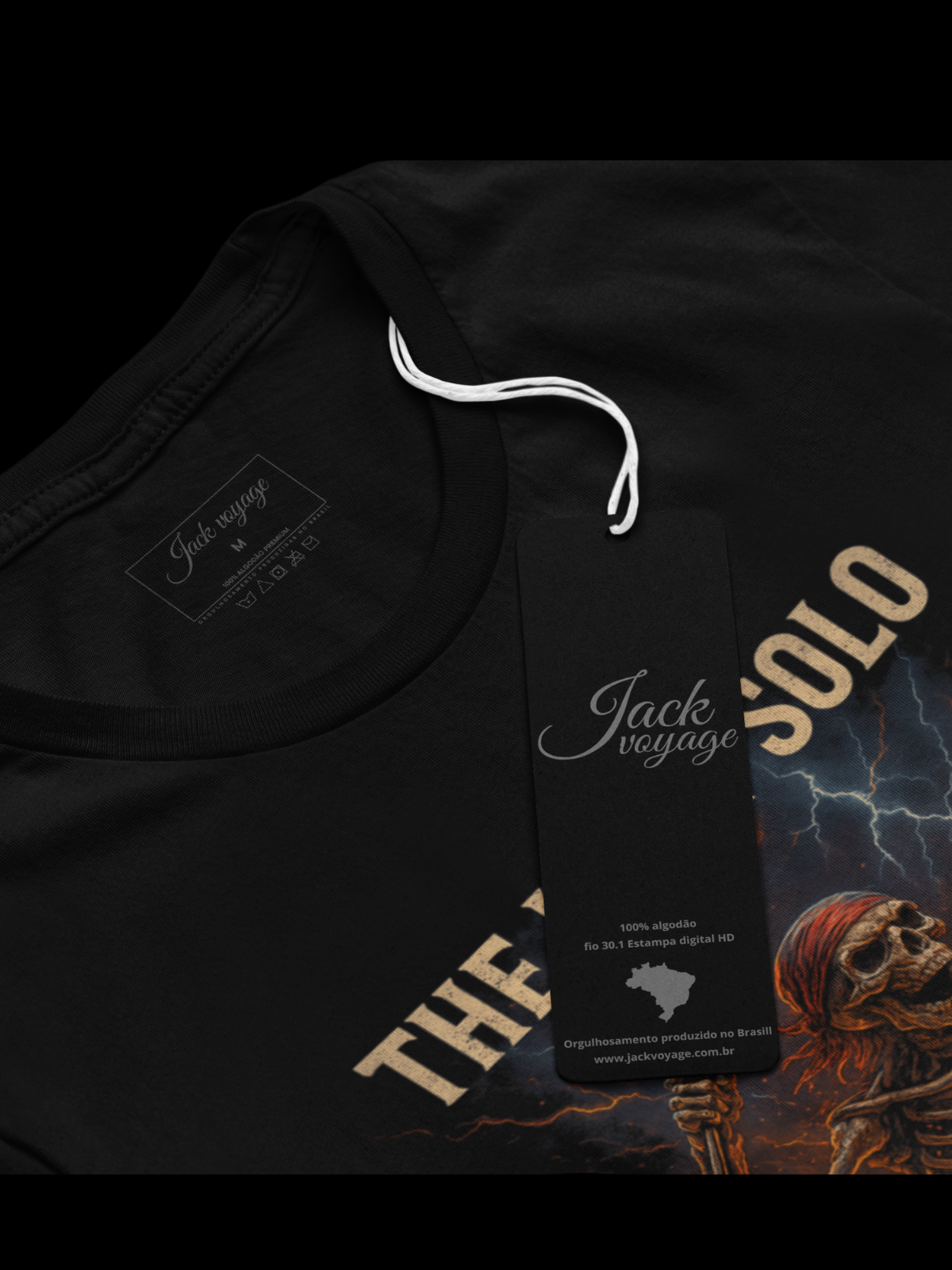 Camiseta "o último solo" jackmusic©