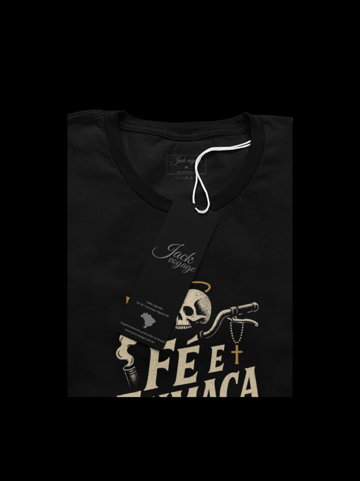 Camiseta "fé e fumaça" jackmotor©