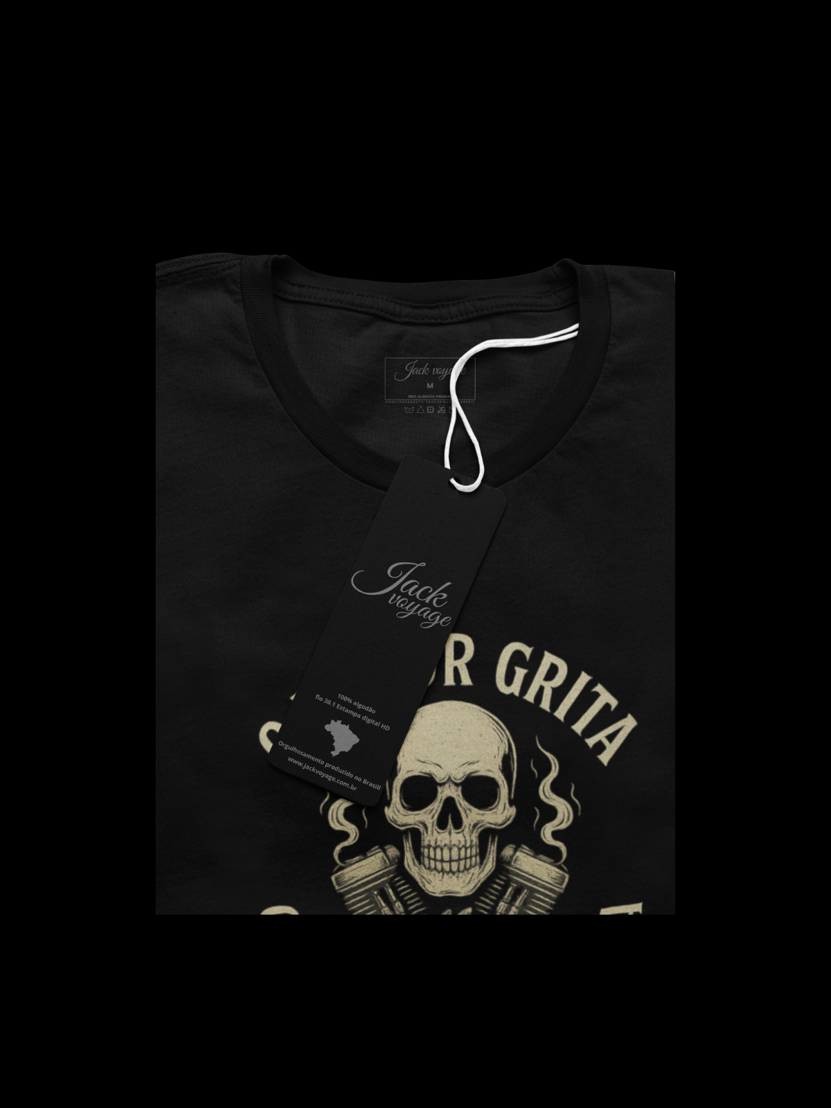 Camiseta "o motor grita o que minha alma cala 2" jackmotor©
