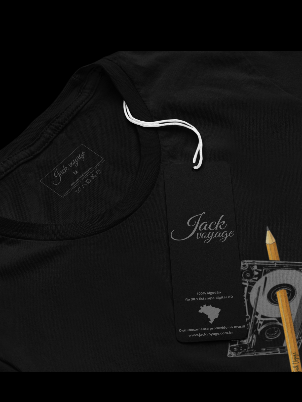 Camiseta "fita lápis jack" jackvoyage®
