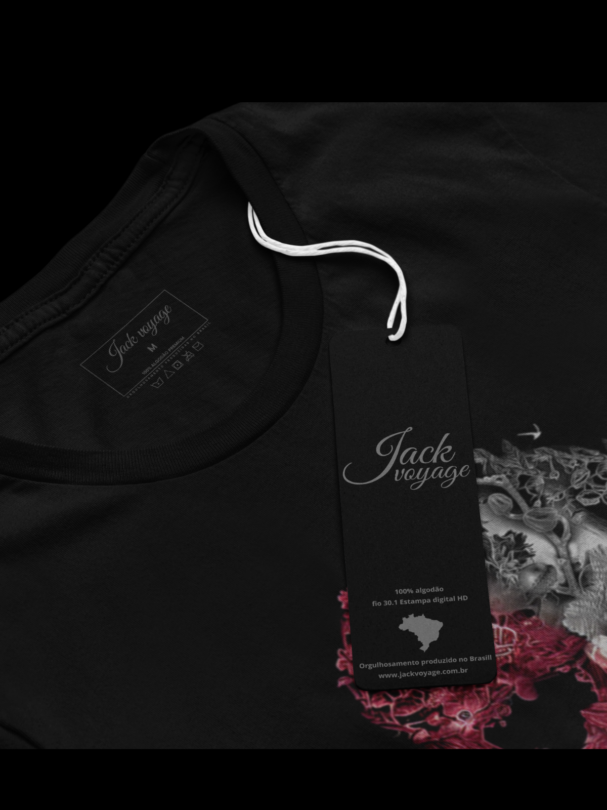 Camiseta "Skull red" Jackvoyage®