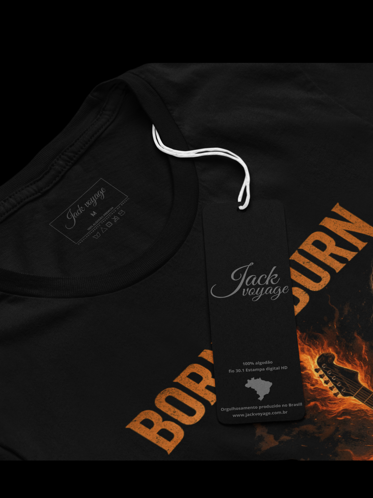 Camiseta "born to burn" jackmusic©