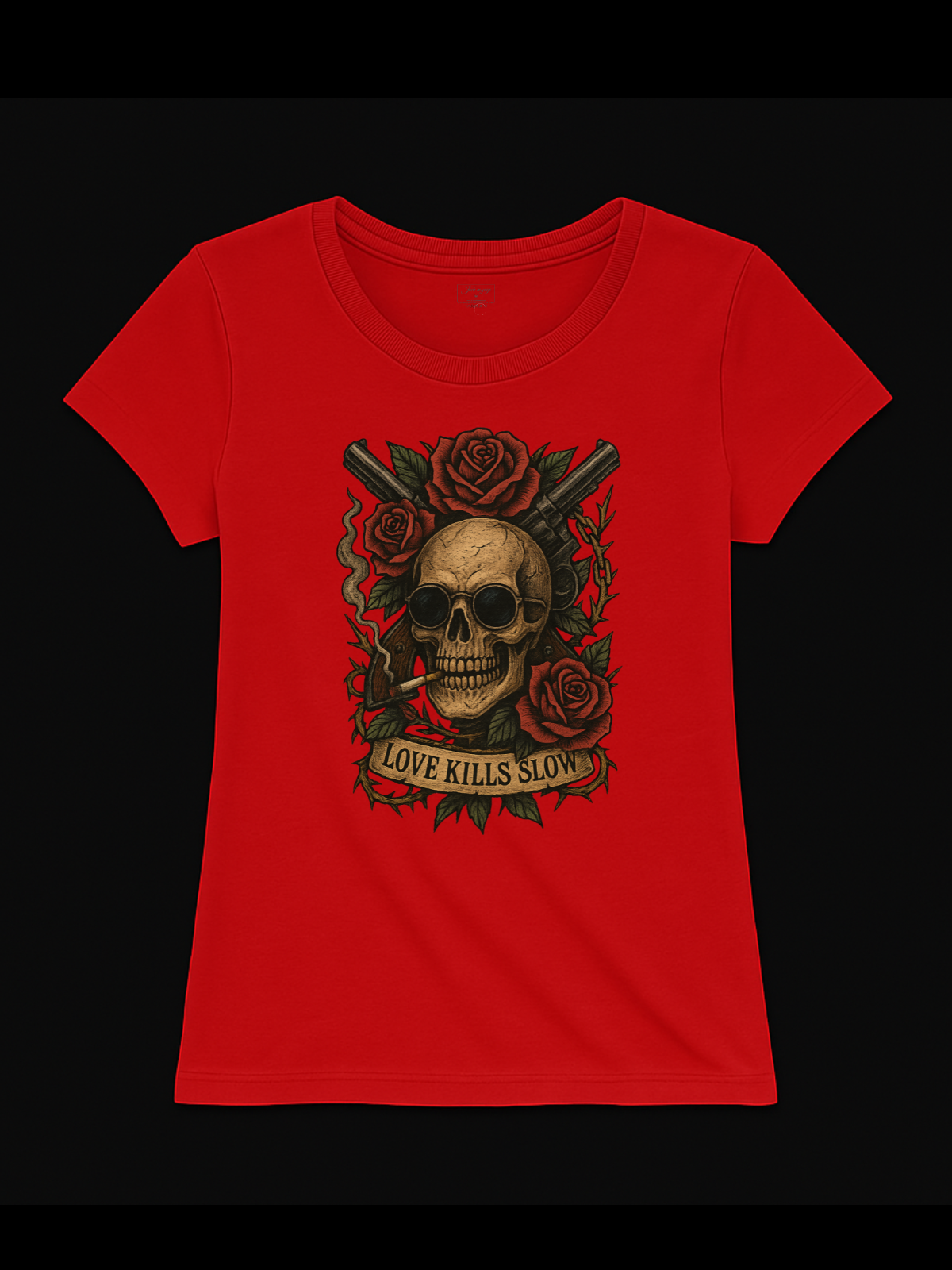 Camiseta "love kills slow green" jackreference©