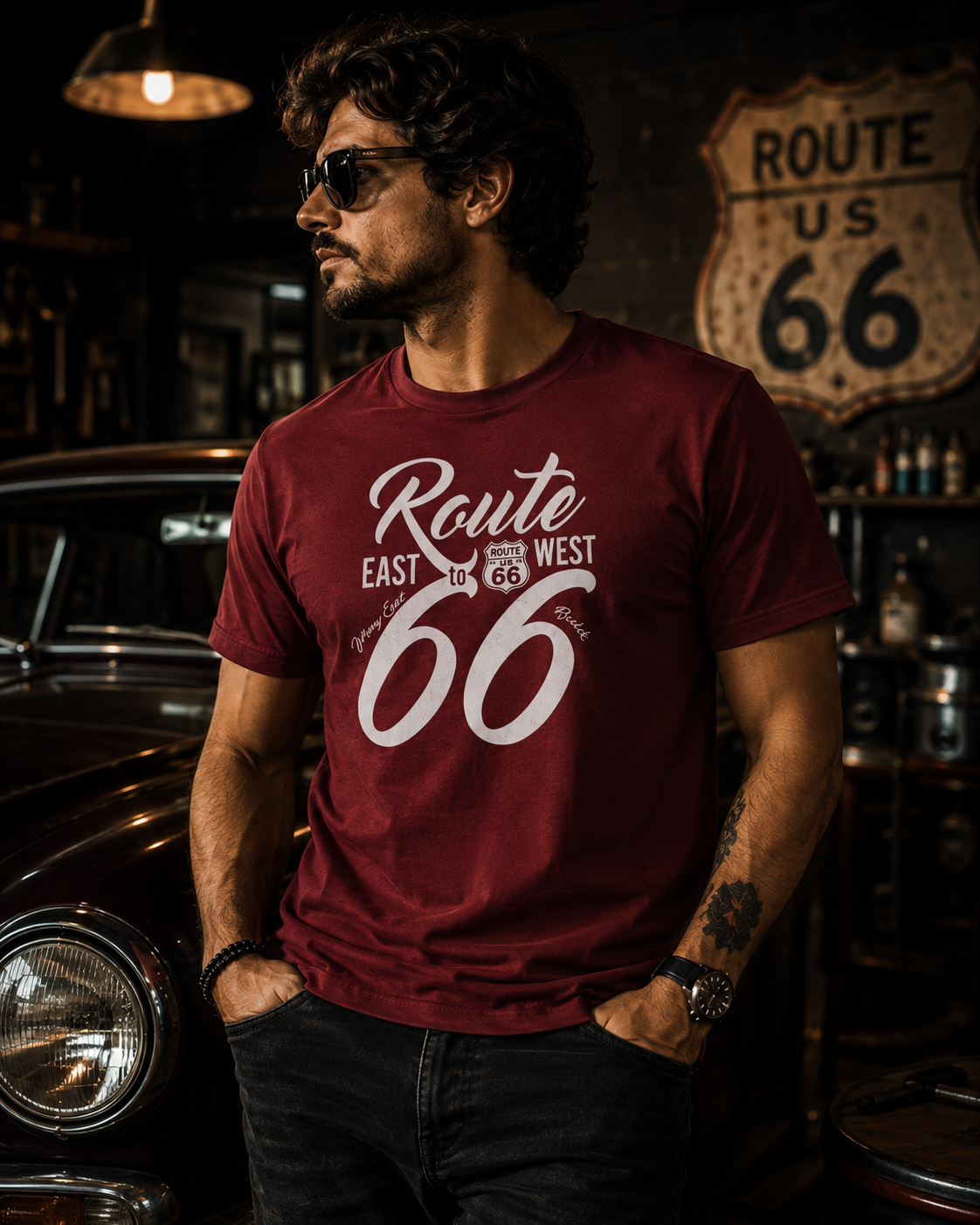 Camiseta Route 66