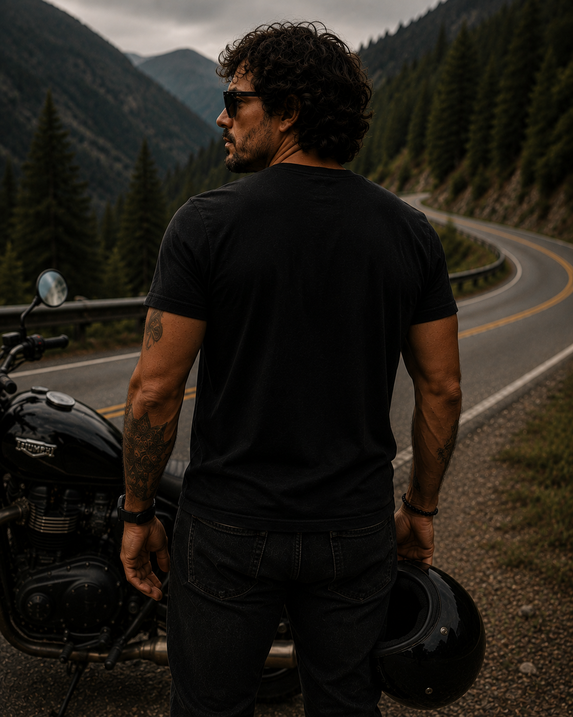 Camiseta algodão peruano Eagle Jack Voyage under