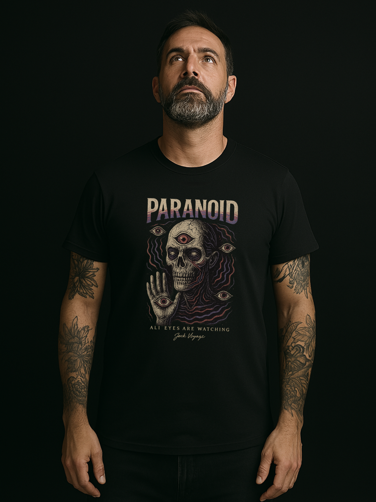 Camiseta "paranoid" jackreference©