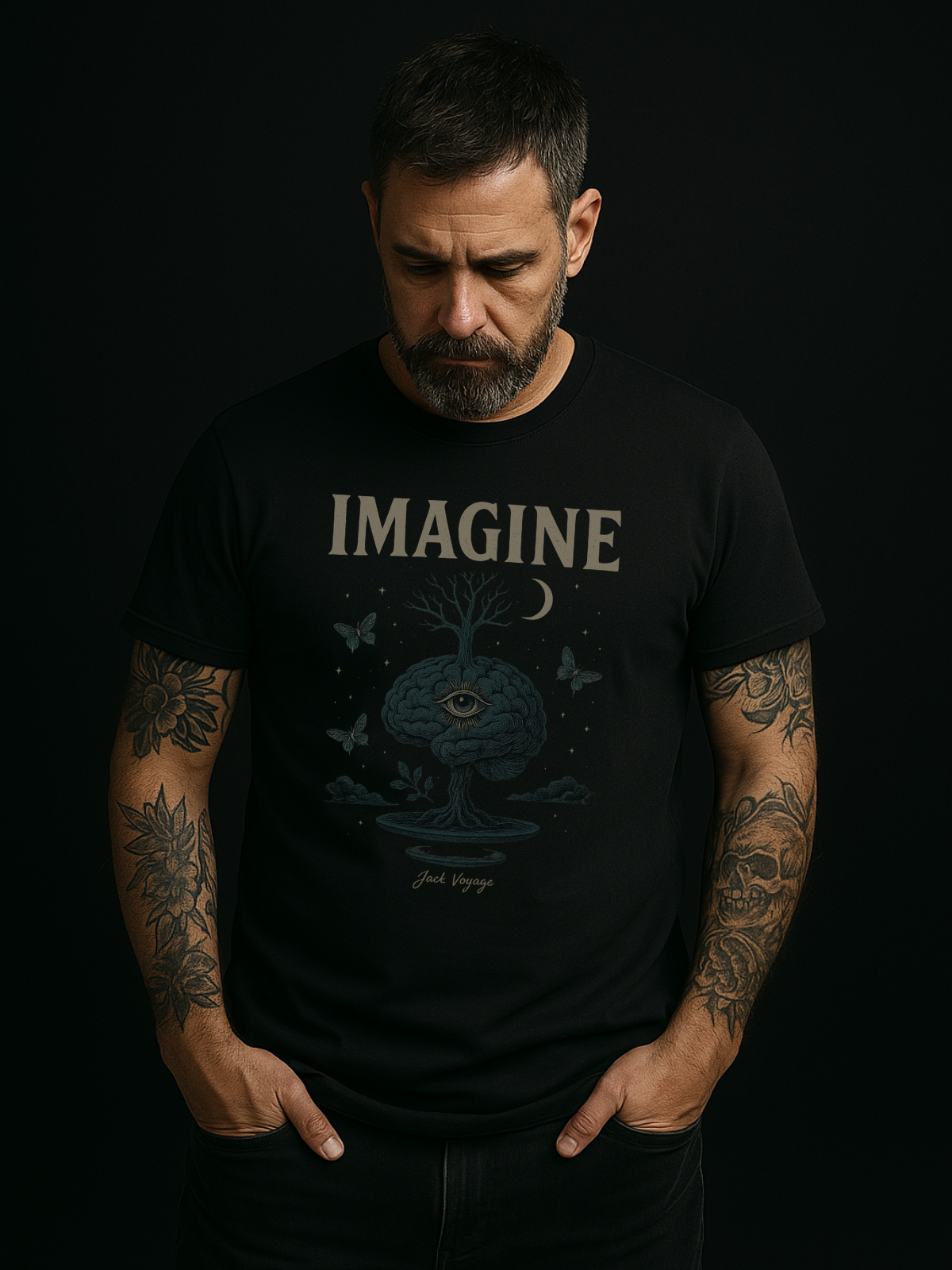 Camiseta "imagine" jackreference©
