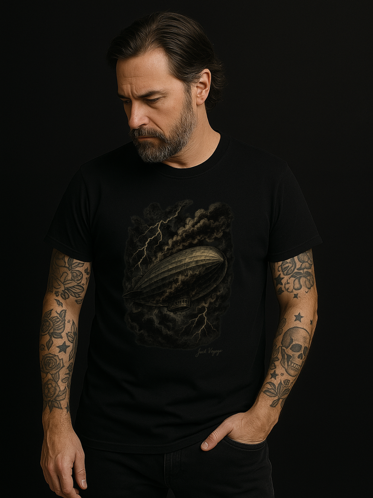 Camiseta "fly zeppelin" jackreference®