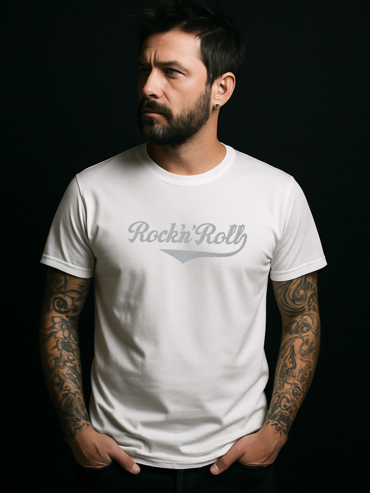 Camiseta "rock'n' roll 2" jackmusic©