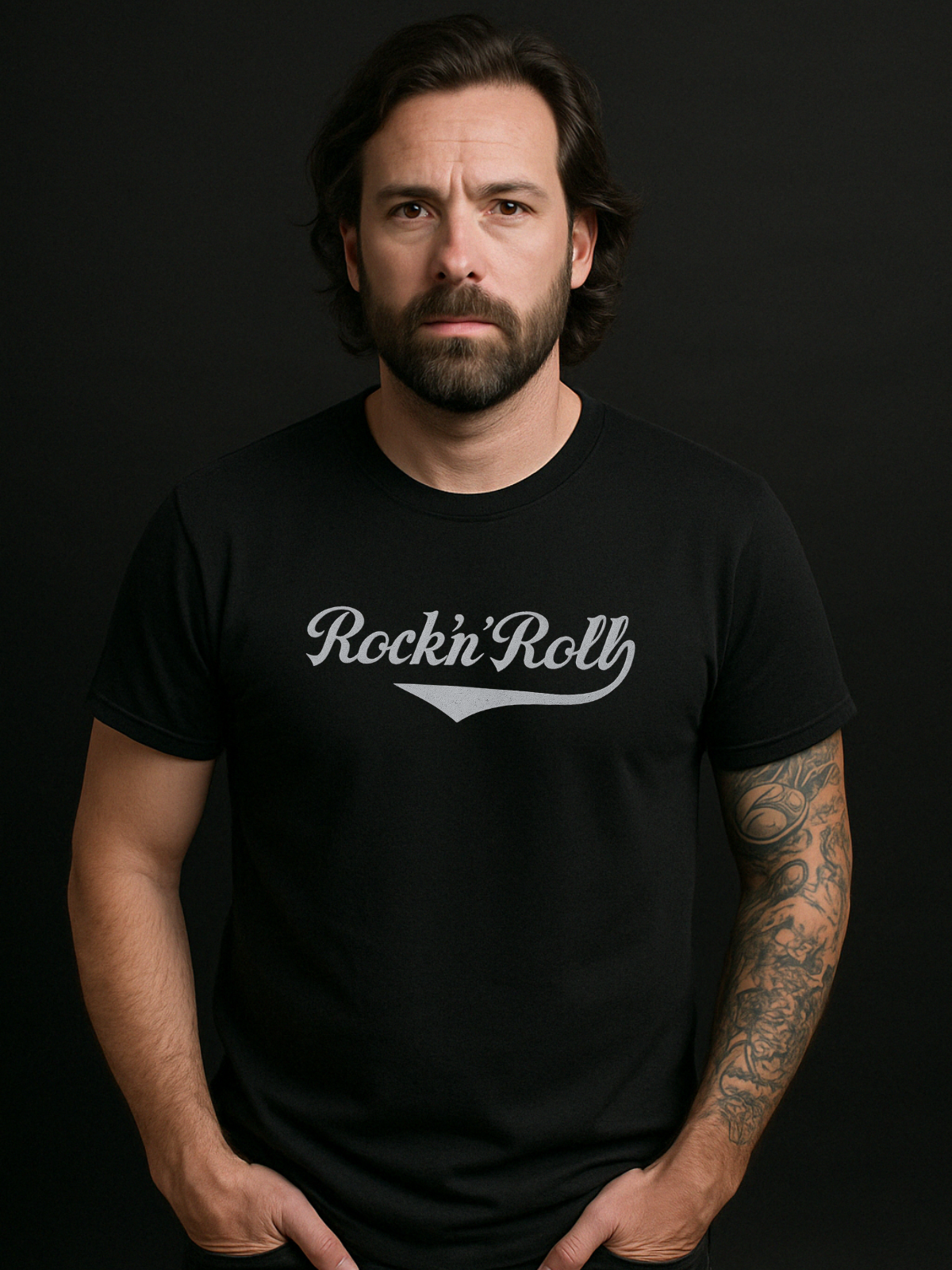 Camiseta "rock'n' roll 1" jackmusic©