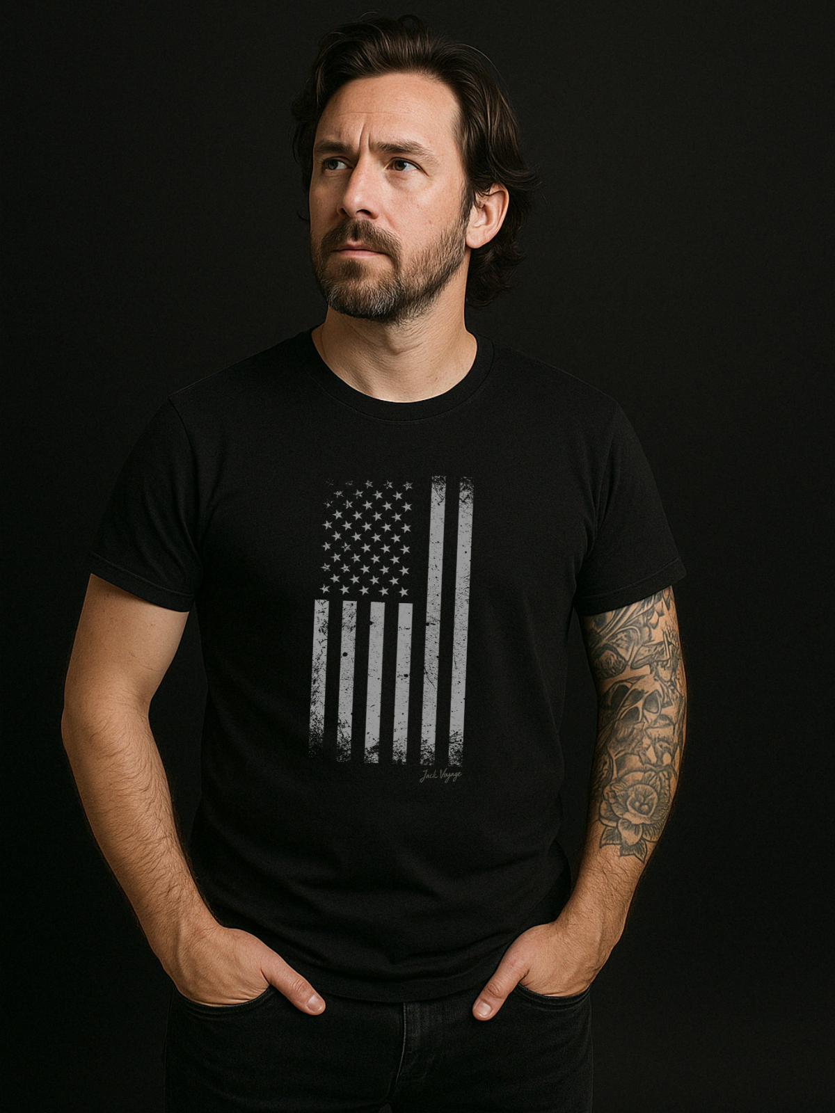 Camiseta "American rock" jackmotor©