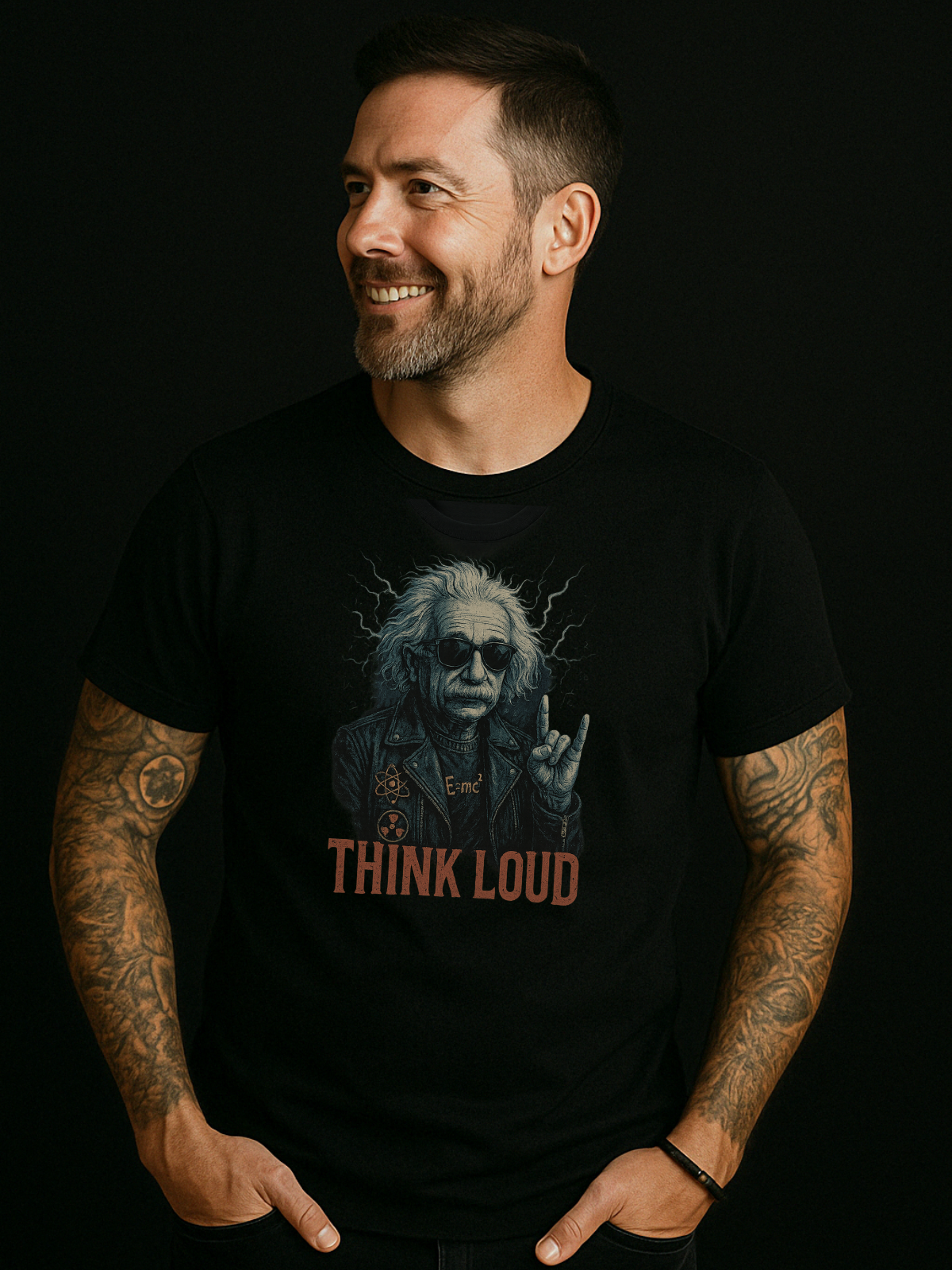 Camiseta "think loud" jackvoyage®