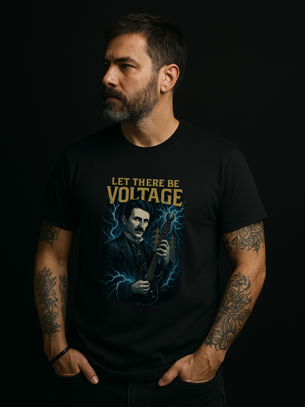 Camiseta "tesla" jackvoyage®