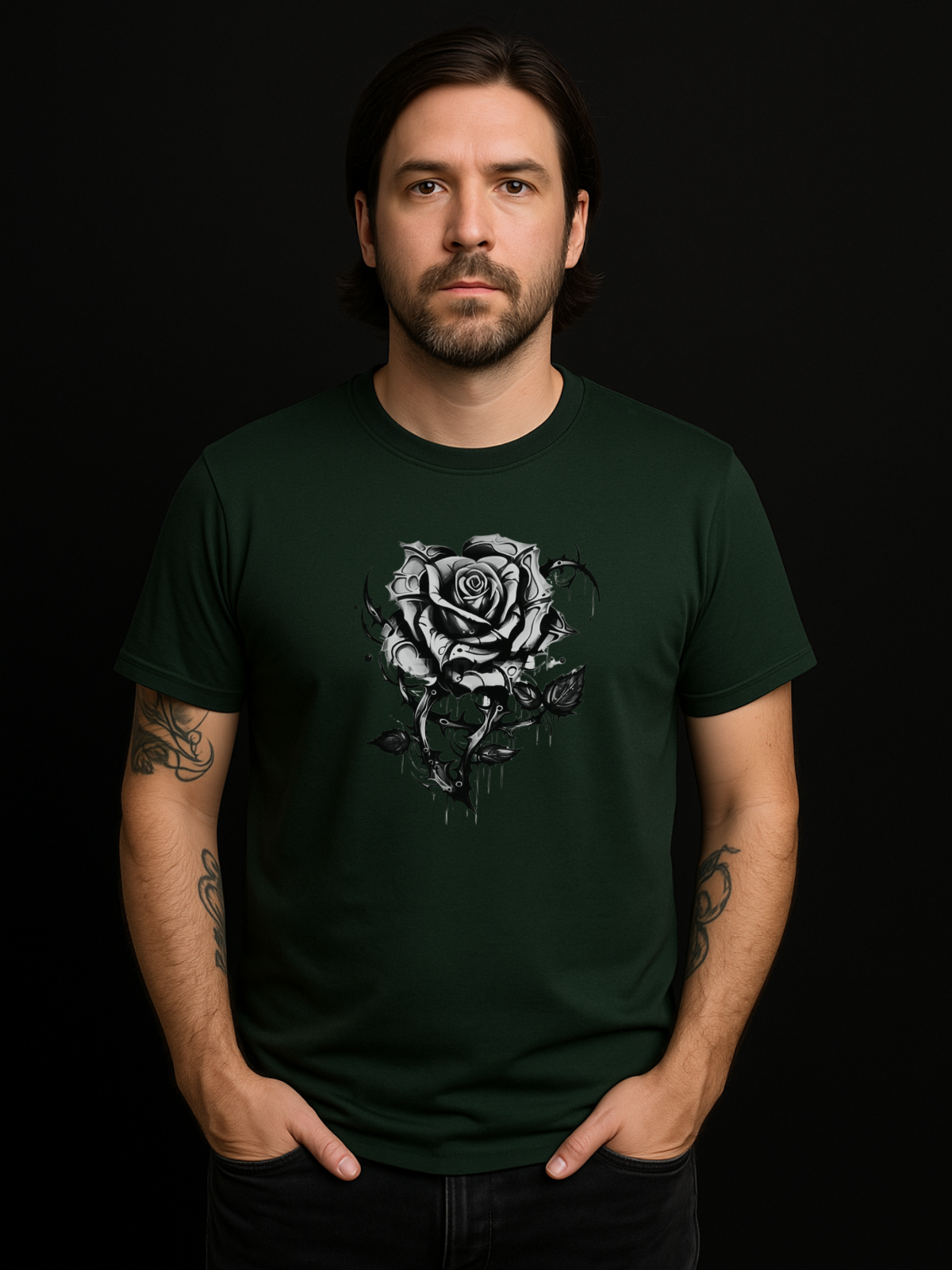 Camiseta "rose dead" jackvoyage®