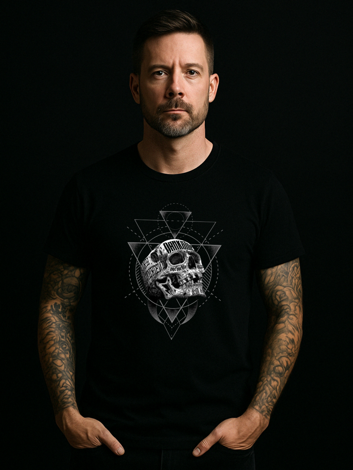 Camiseta "skull magic" jackvoyage®