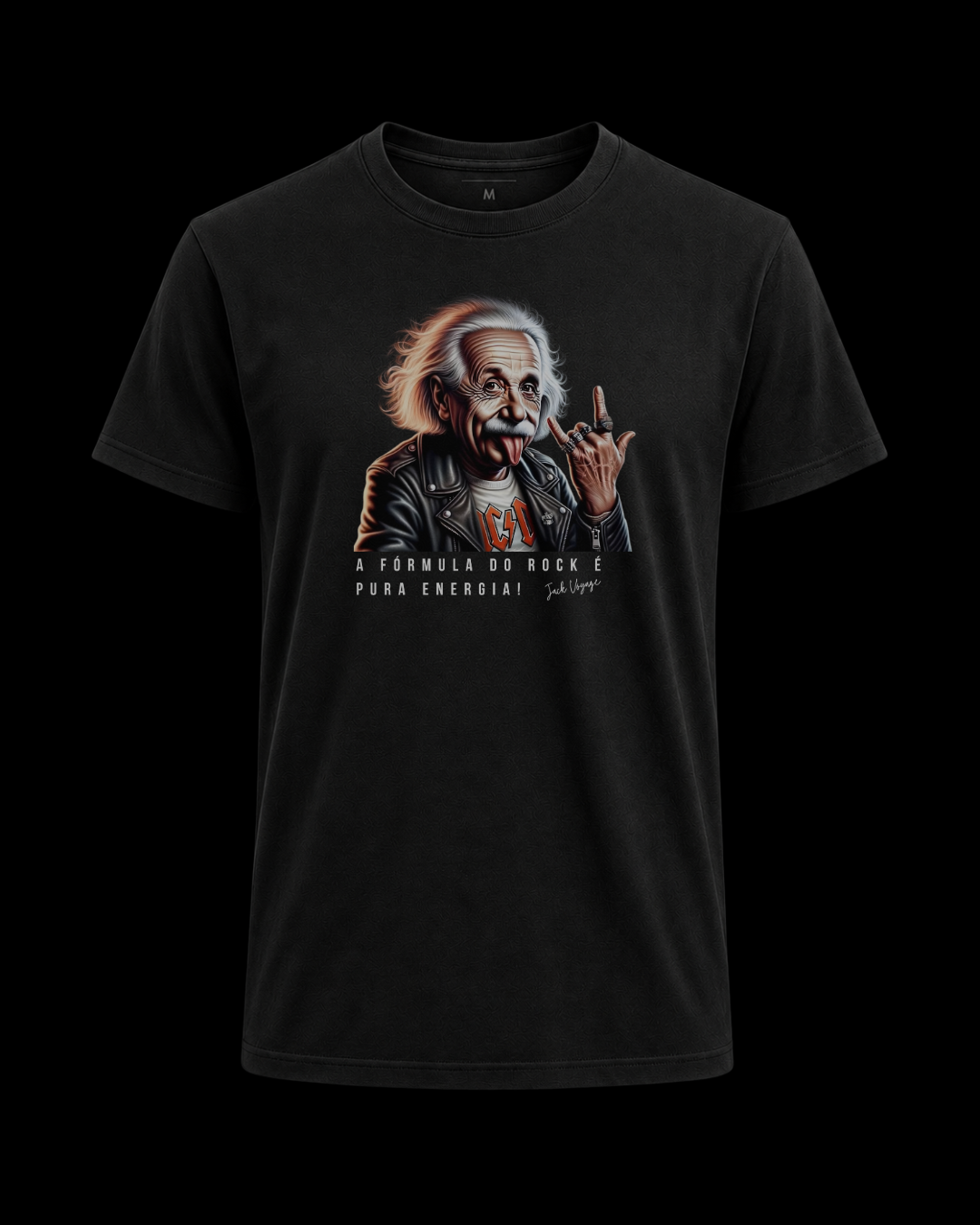 Camiseta A fórmula do rock é pura energia