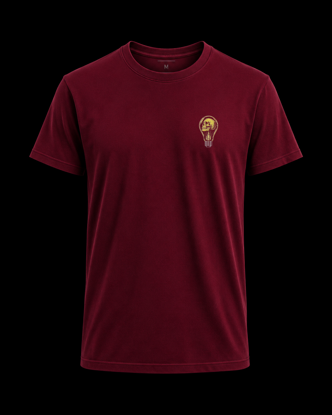 Camiseta Básica skull Light