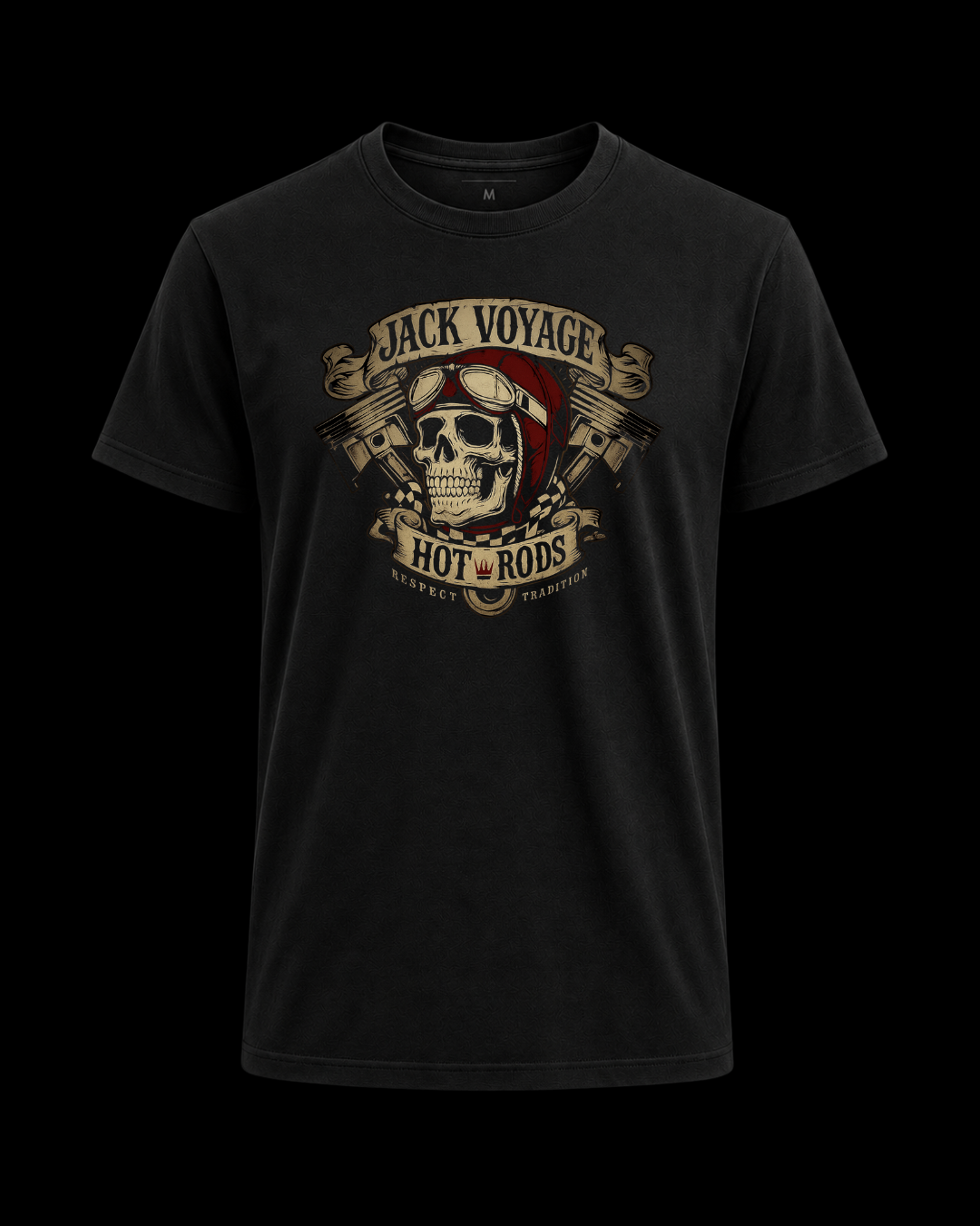 Camiseta algodão peruano Hot rods
