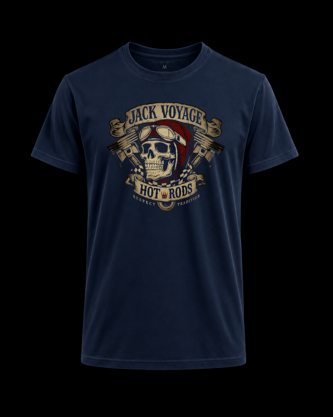 Camiseta algodão peruano Hot rods