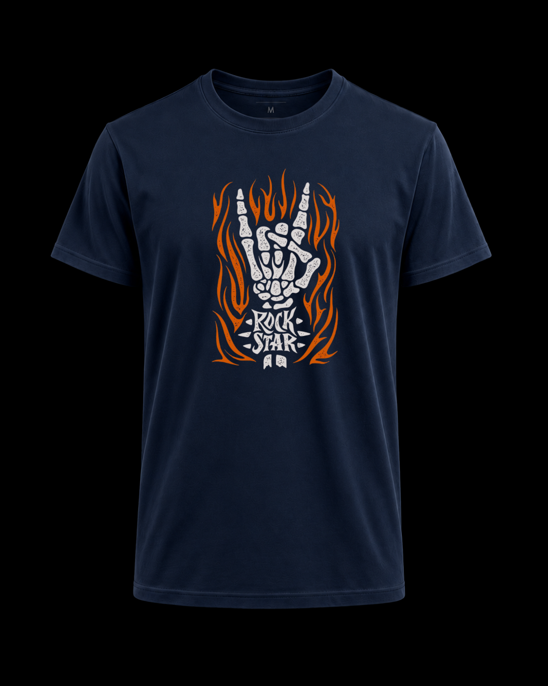 Camiseta Rock Star fire