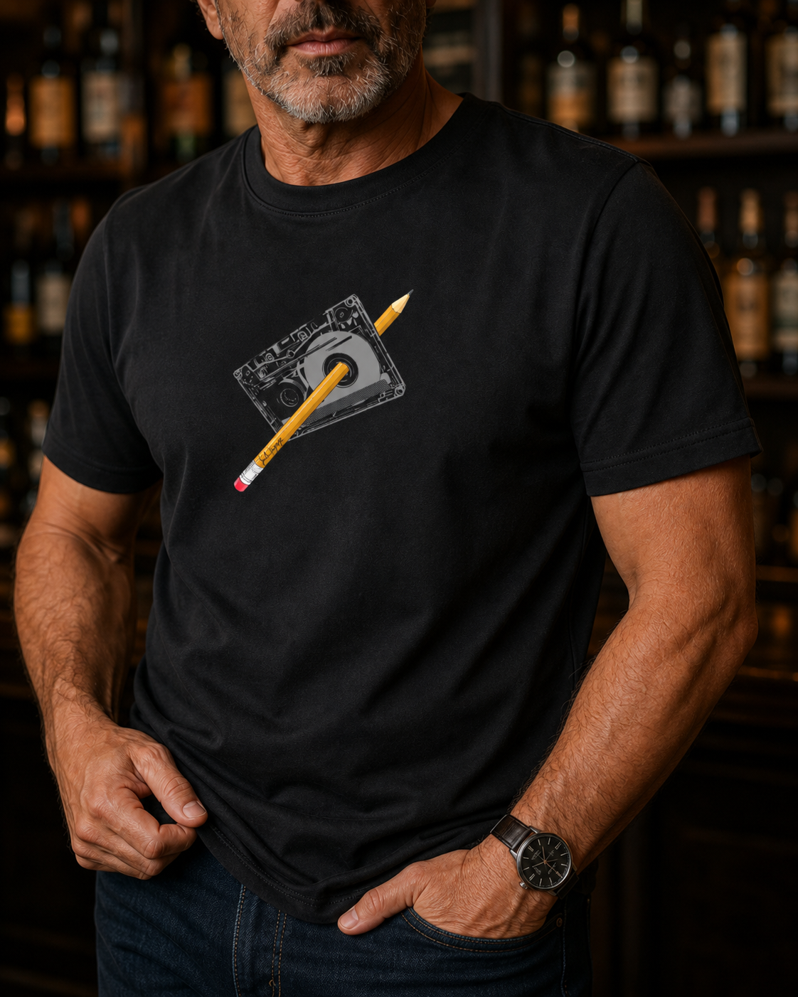 Camiseta Fita & lápis
