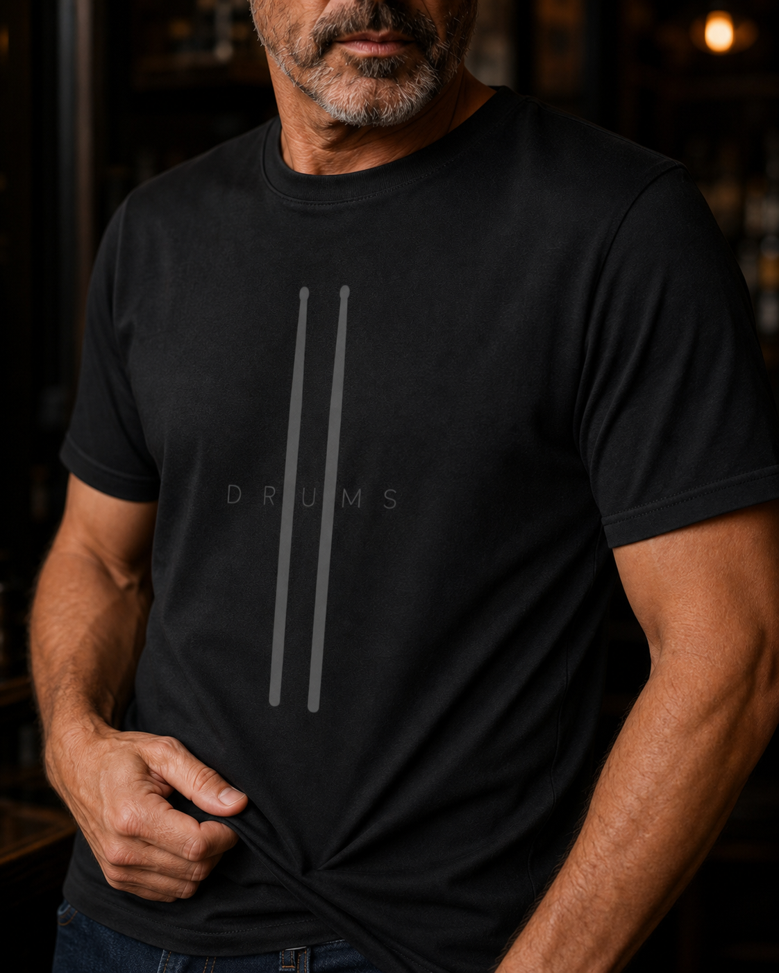 Camiseta Drums
