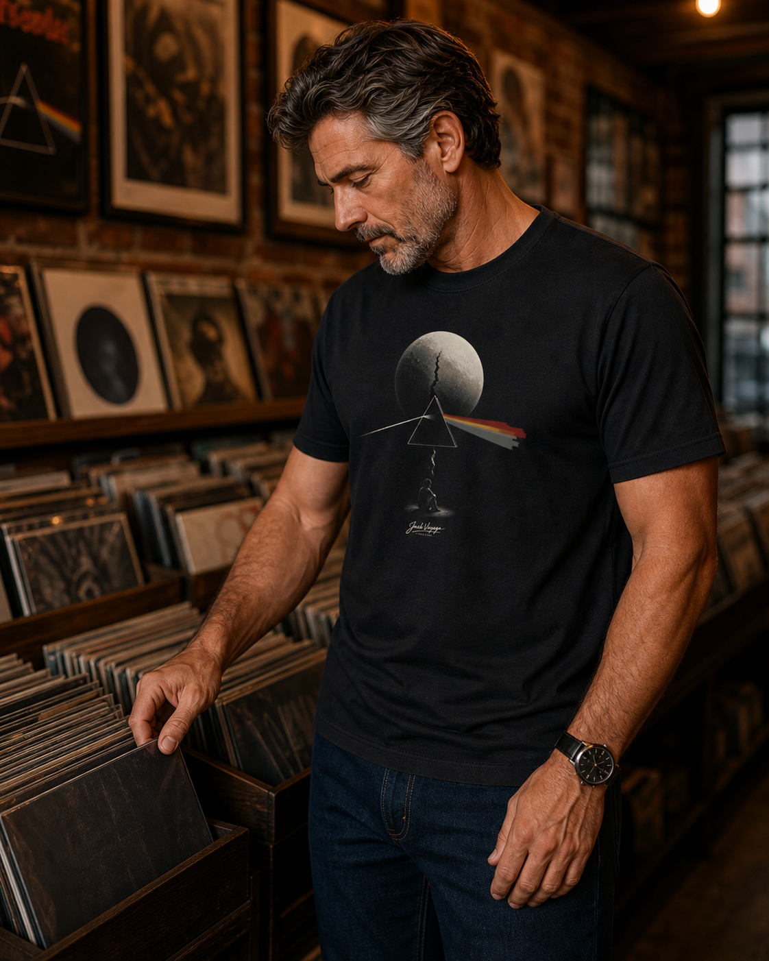 Camiseta Through the Prism