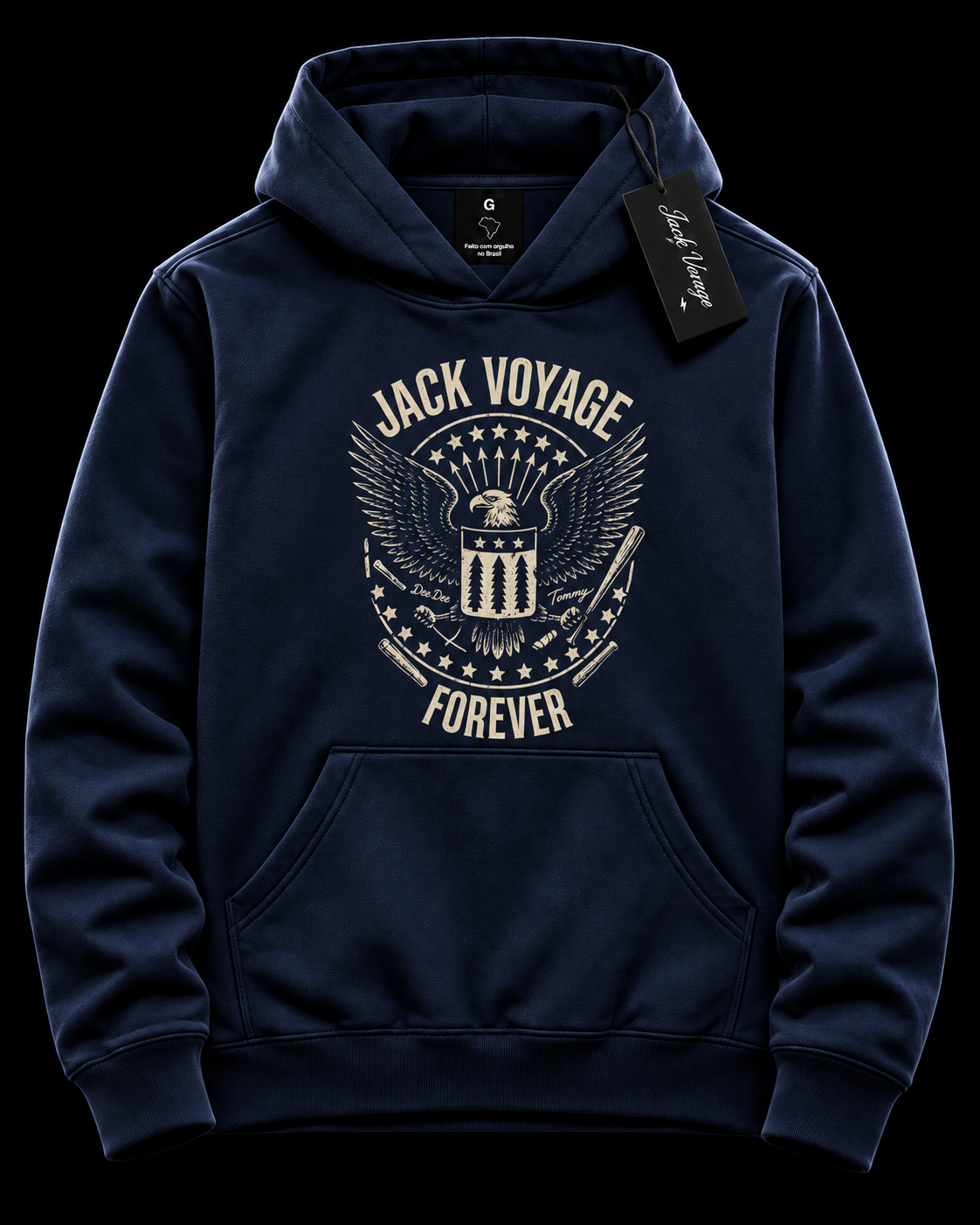 Moletom capuz Jack voyage forever