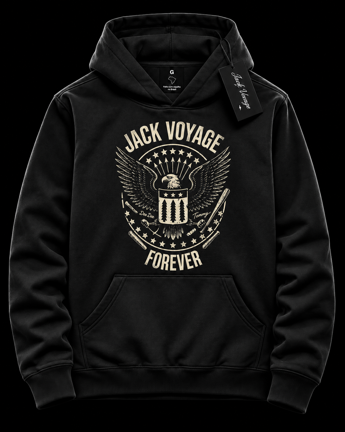 Moletom capuz Jack voyage forever