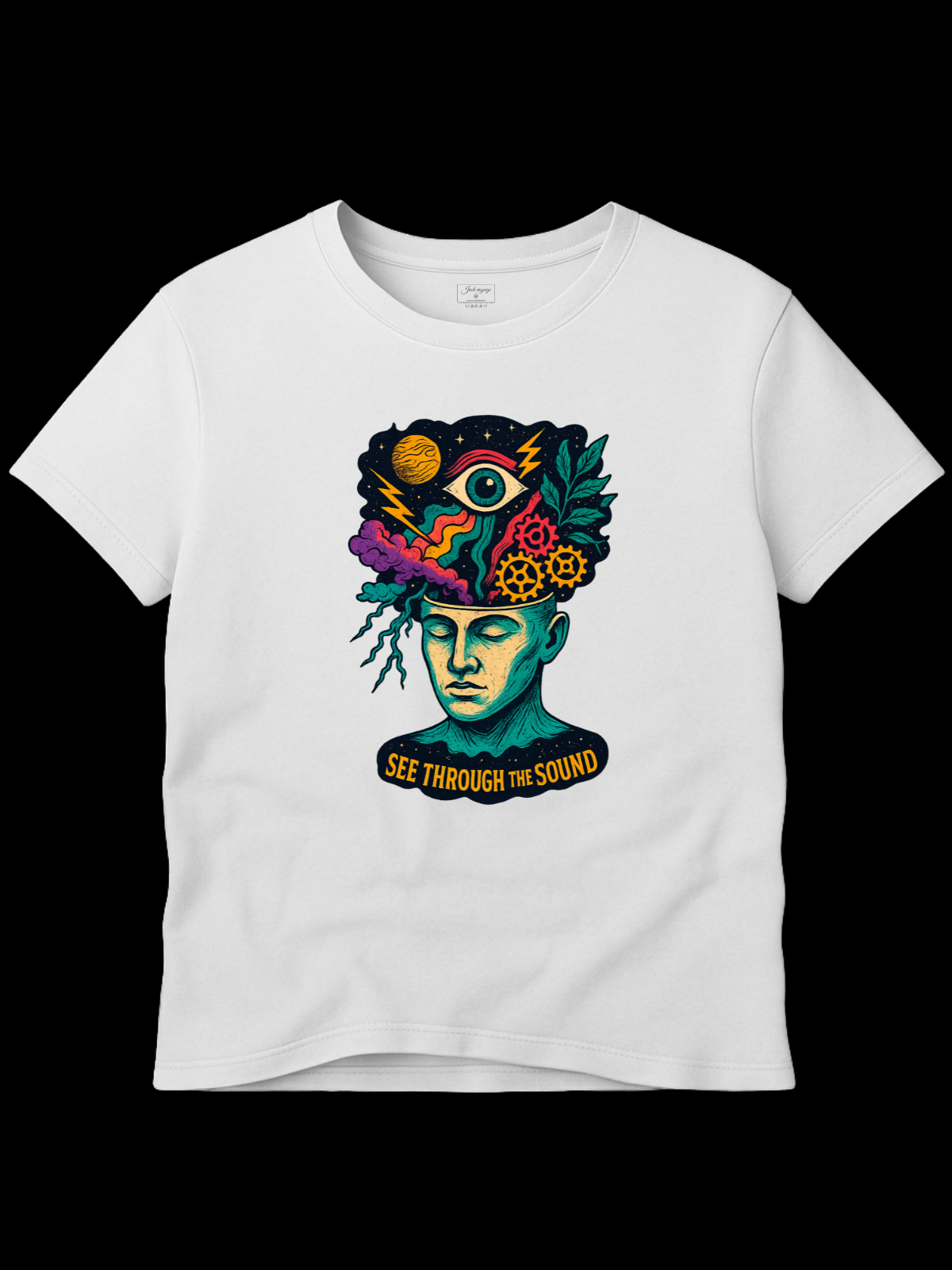 Camiseta "see throungh the sound" jackreference©
