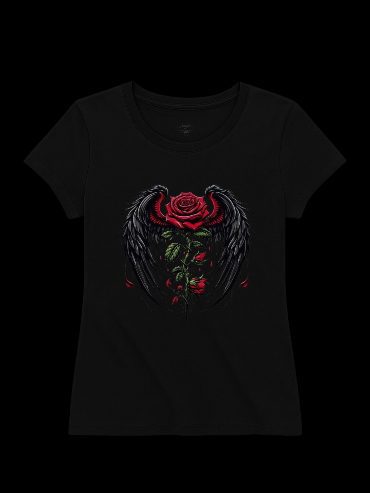 Camiseta "Rosa alada red " Jackvoyage®