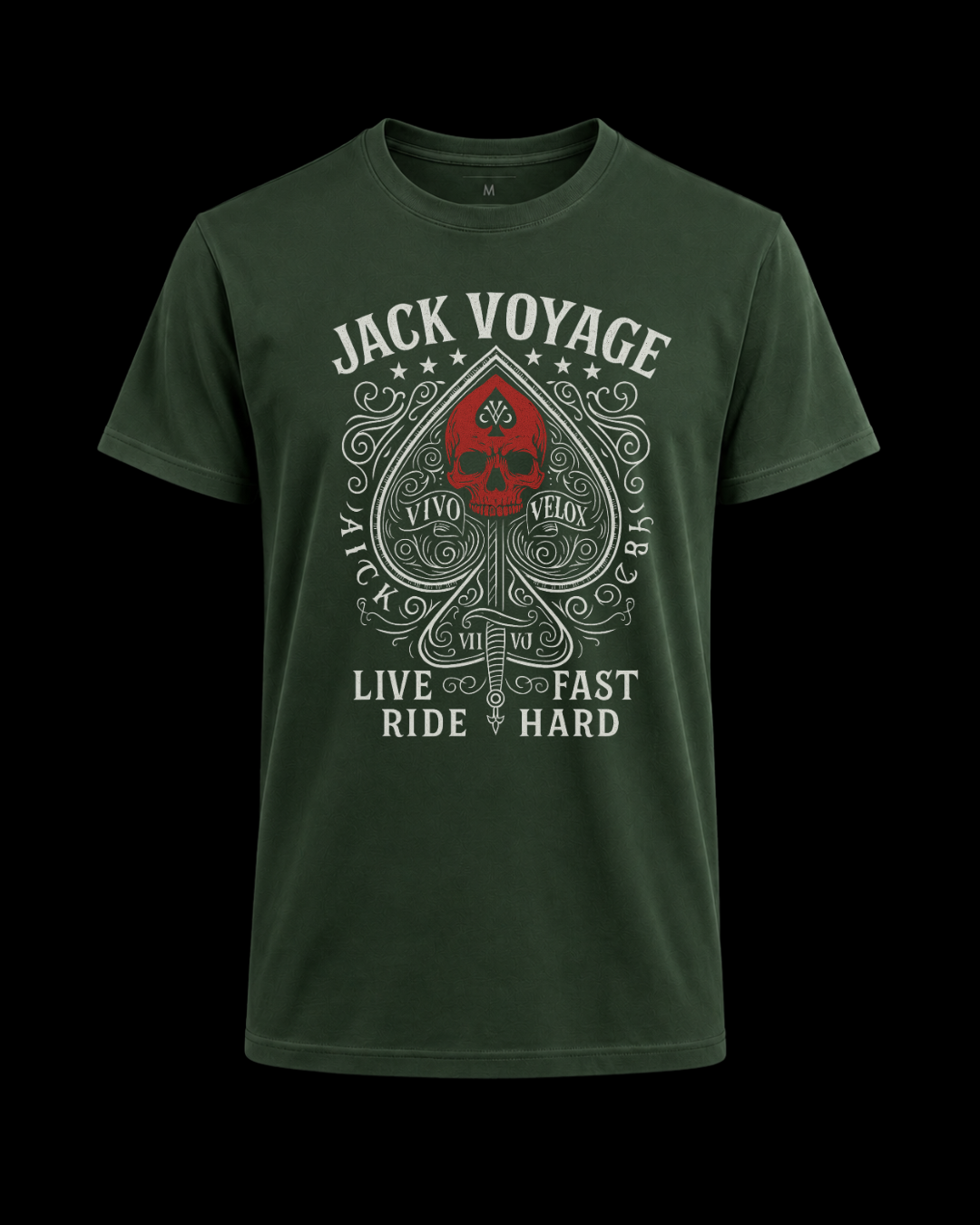 Camiseta Live Fast Ride Hard