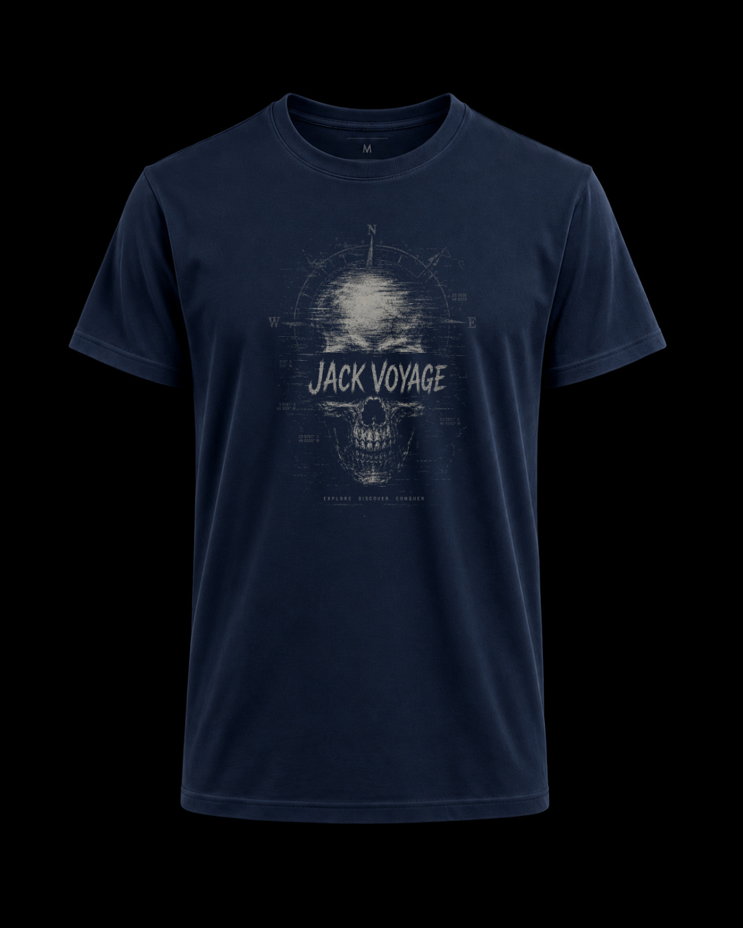 Camiseta explore discover conquer