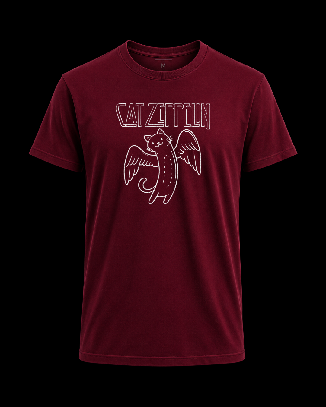 Camiseta cat zeppelin