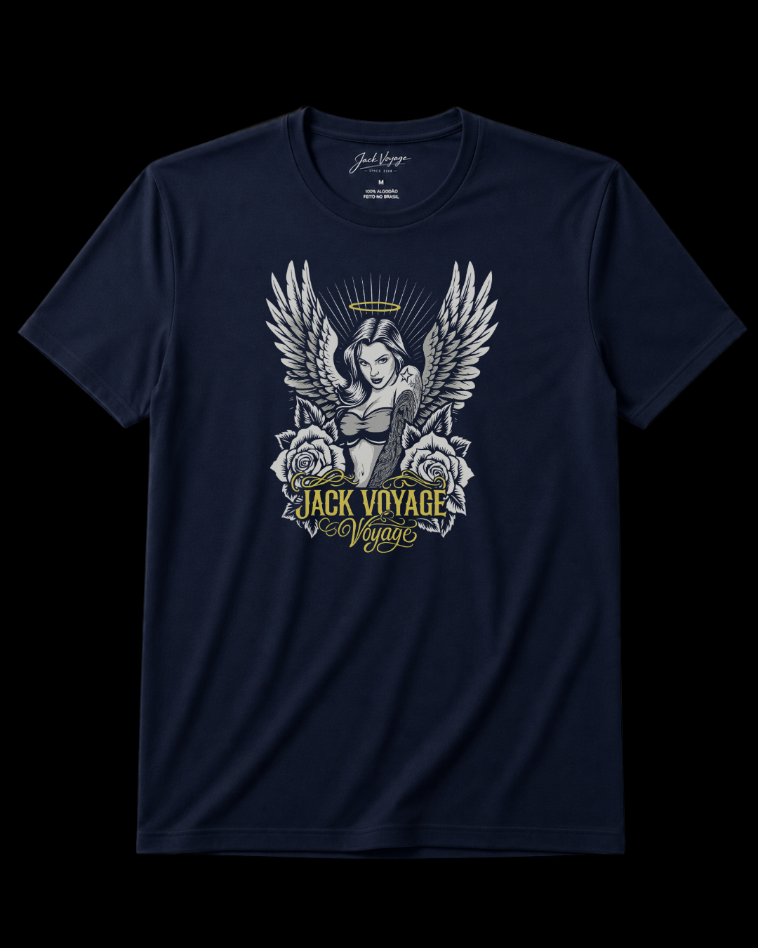 Camiseta algodão peruano Voyage voyage