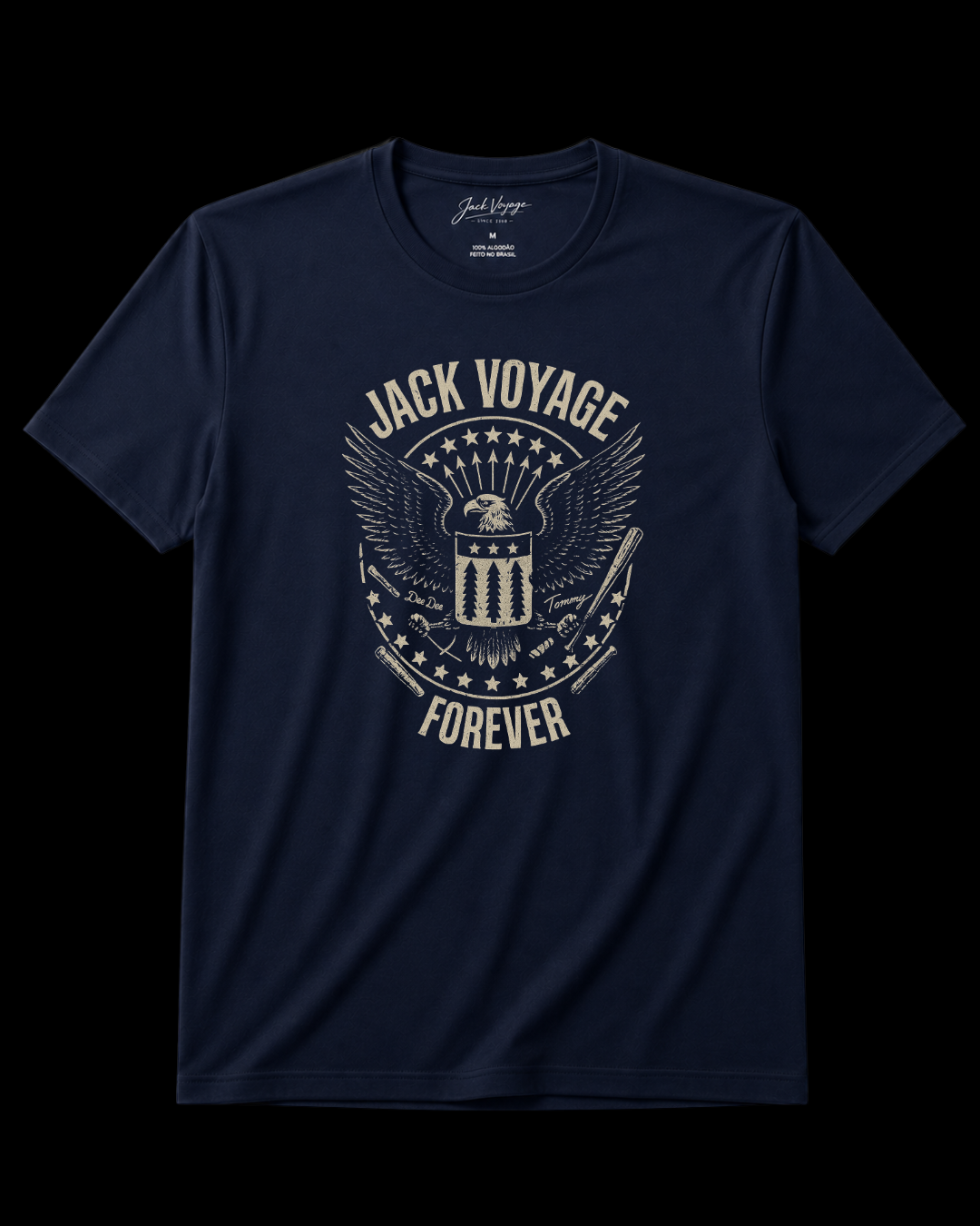 Camiseta algodão peruano Jack voyage forever