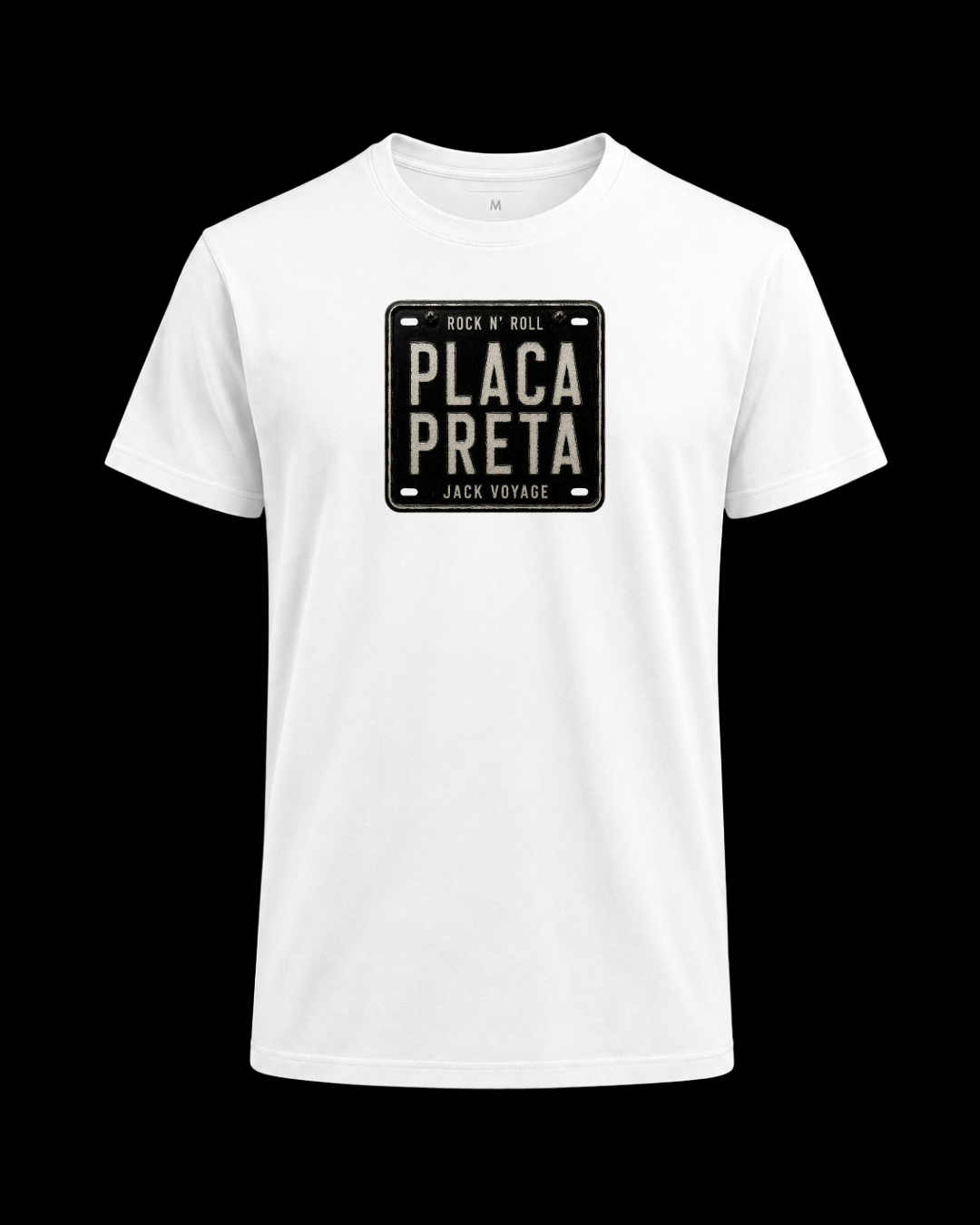 Camiseta Placa preta motorcycles