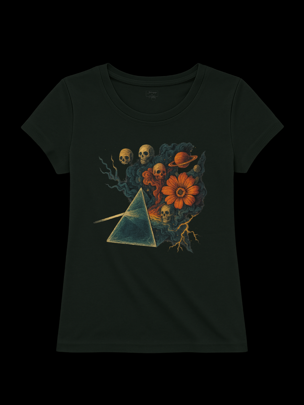 Camiseta "the dark side of the prism" jackreference©