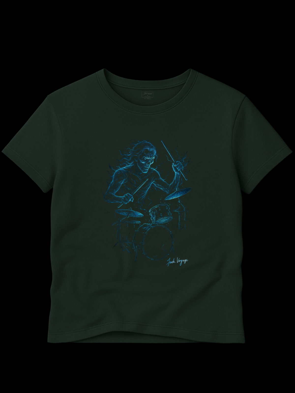 Camiseta "king nigth batera" jackmusic©