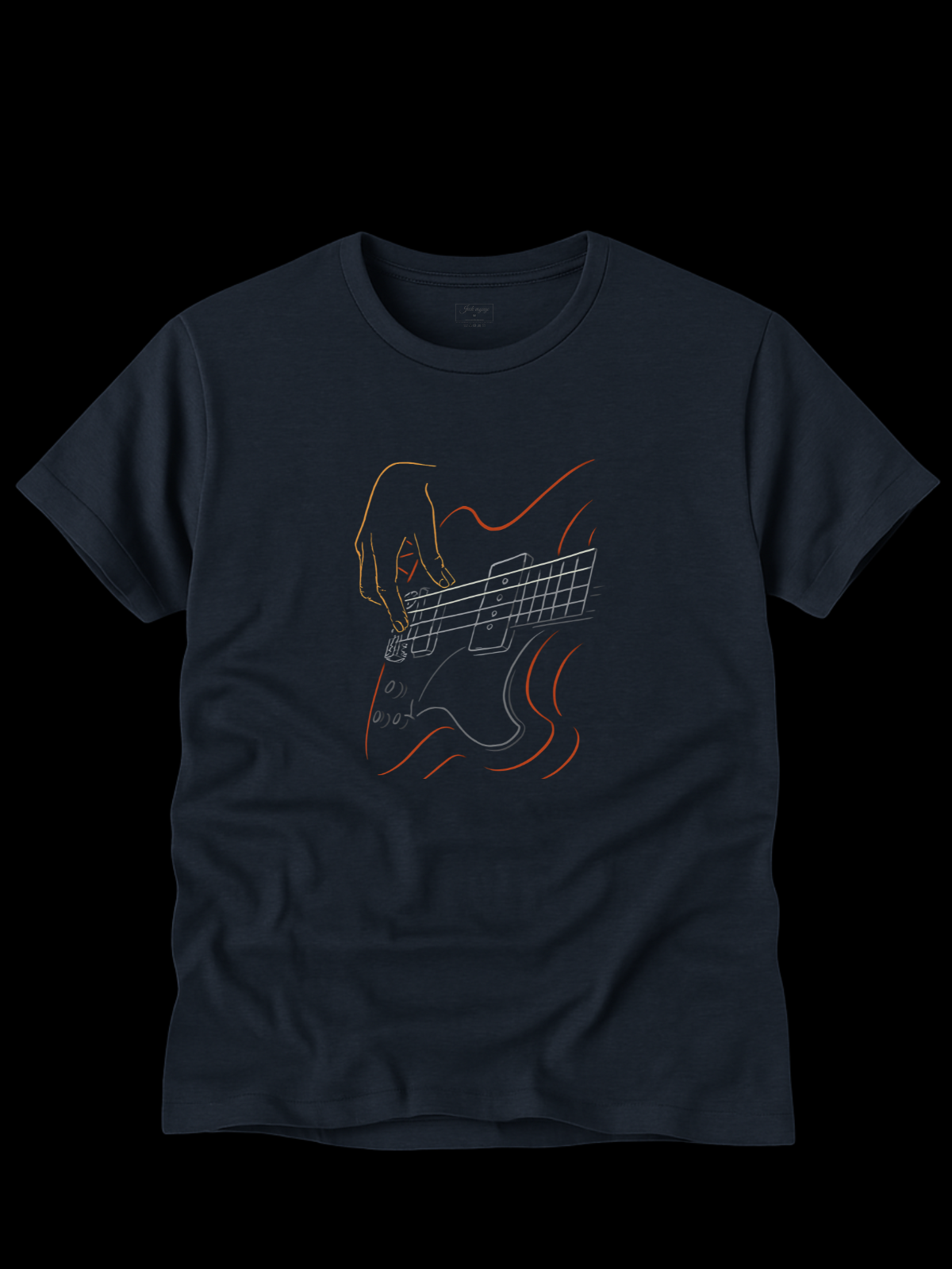Camiseta "bass forever" jackmusic©