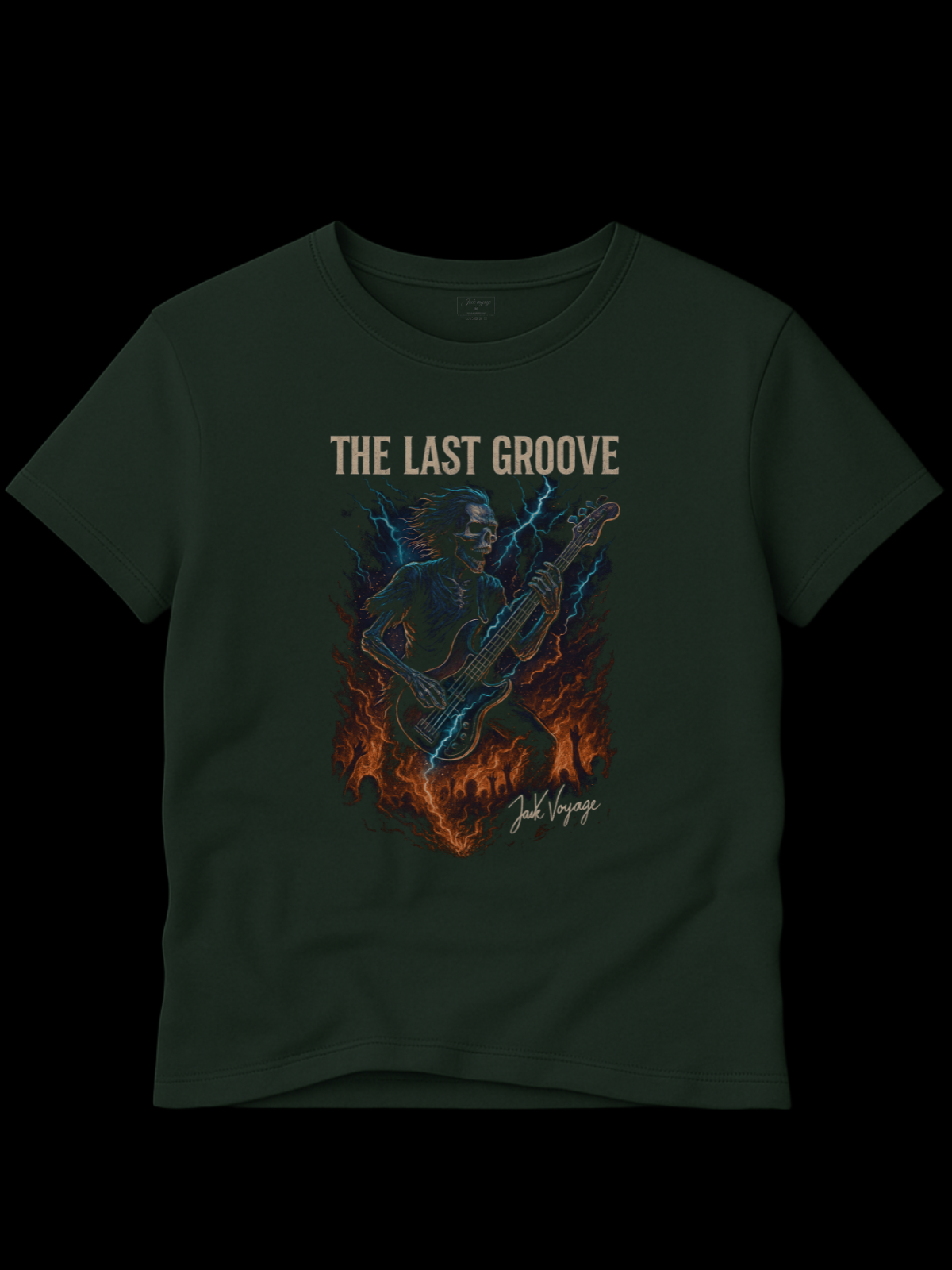 Camiseta "the last groove" jackmusic©