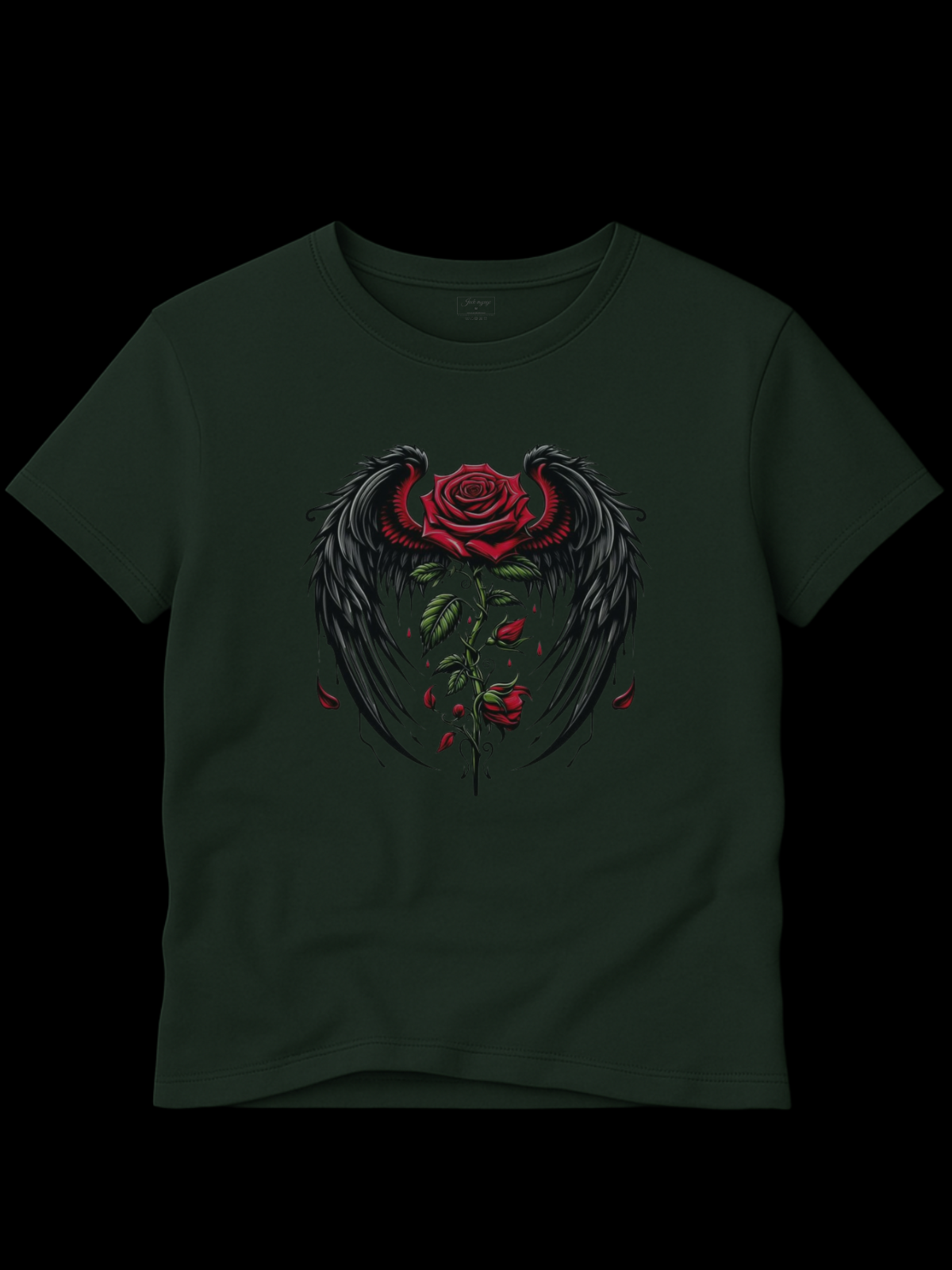 Camiseta "Rosa alada red " Jackvoyage®