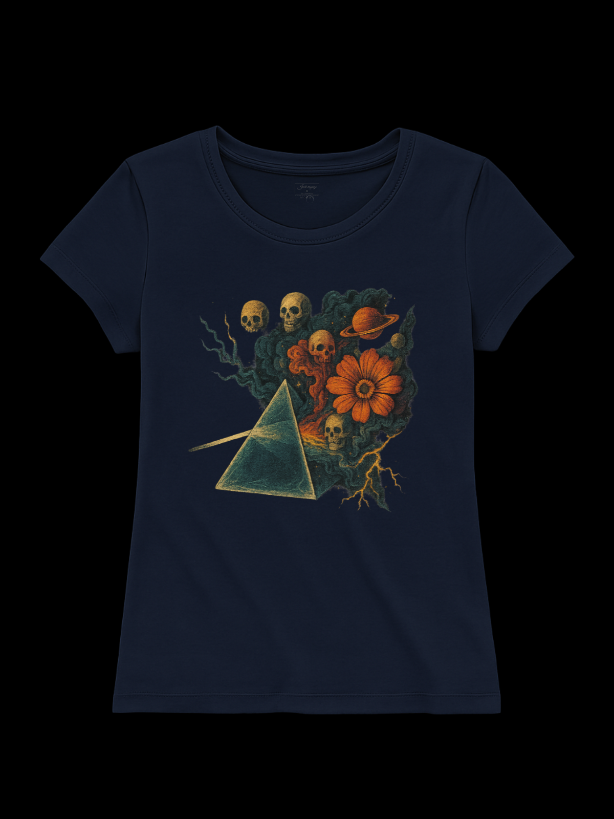 Camiseta "the dark side of the prism" jackreference©