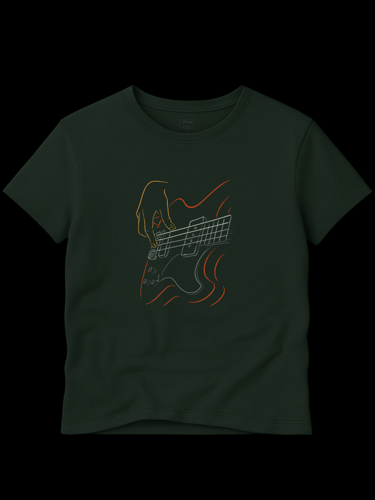 Camiseta "bass forever" jackmusic©