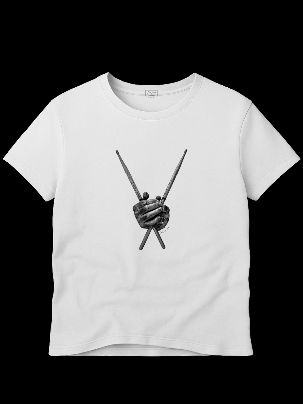 Camiseta "baqueta jack" jackmusic©