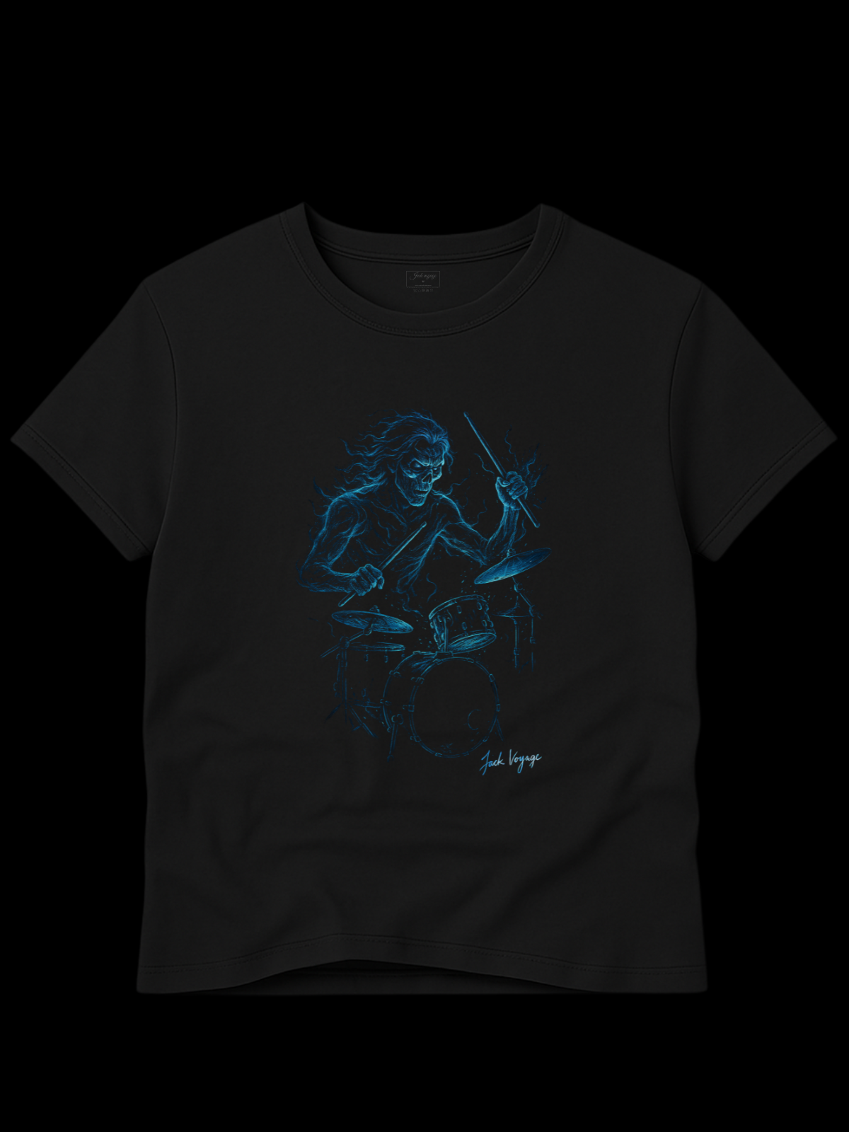 Camiseta "king nigth batera" jackmusic©
