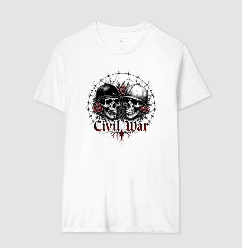 Camiseta Civil war skull®