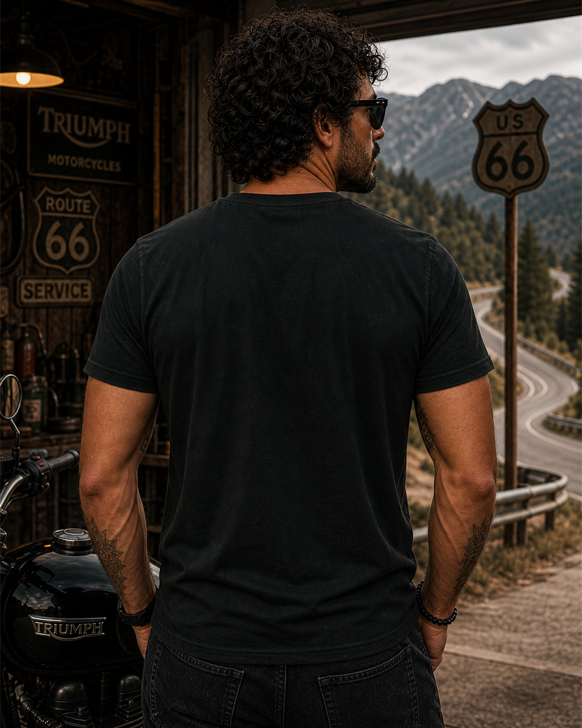 Camiseta algodão peruano Ameaça Letal