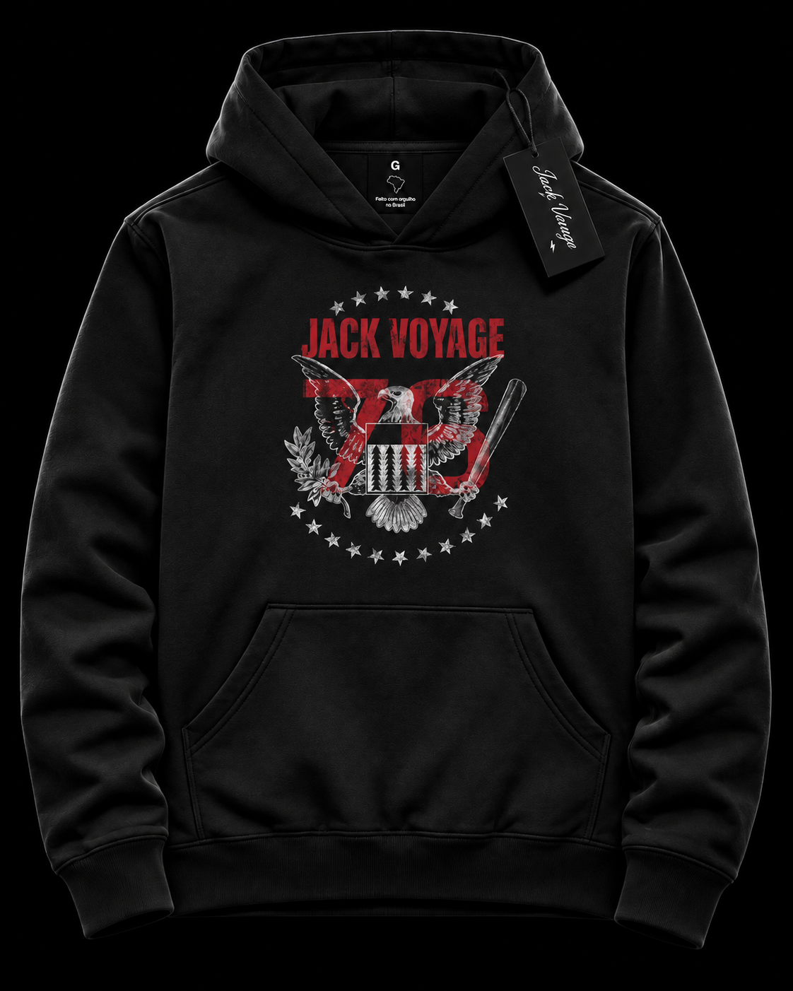 Moletom capuz Jack 76