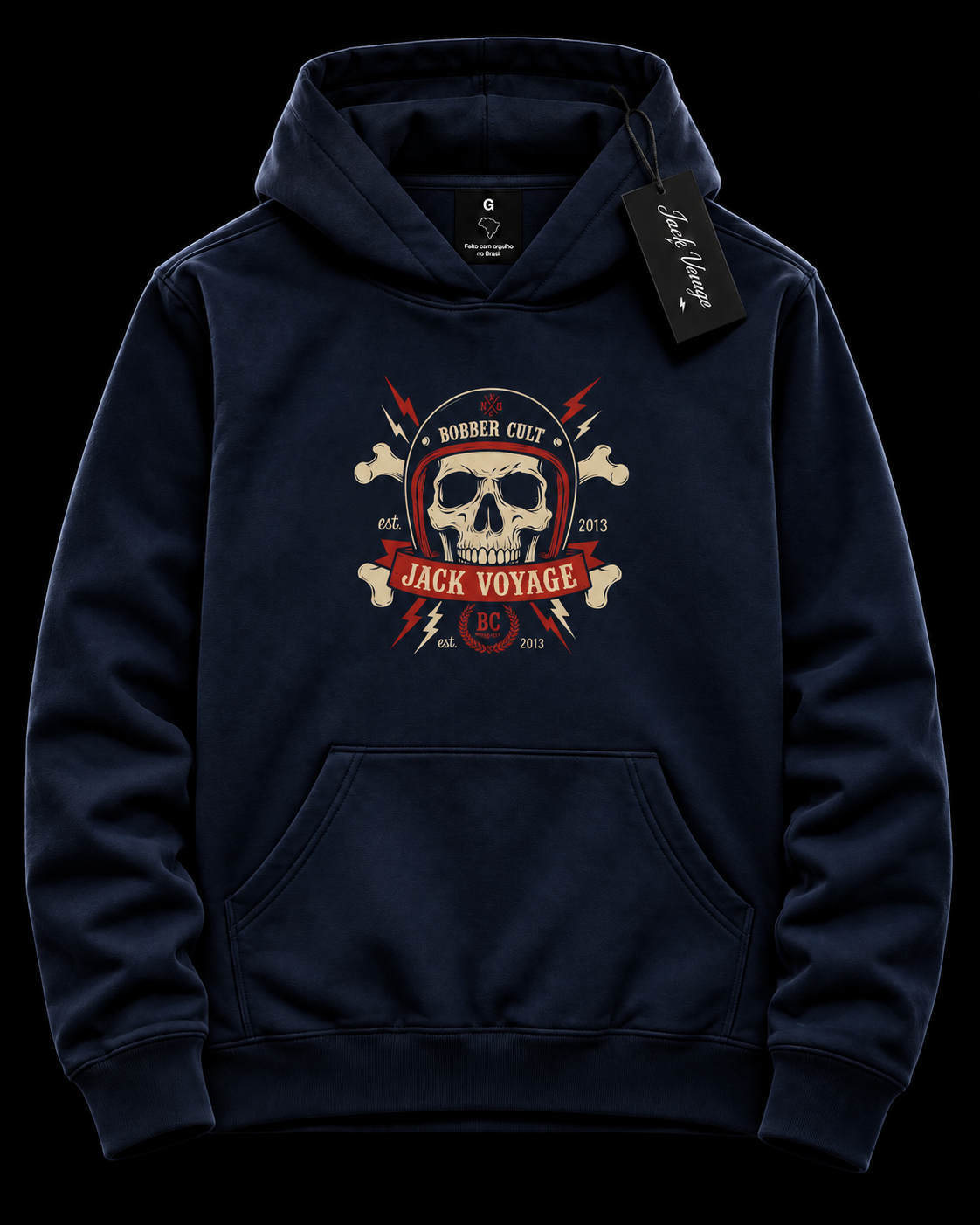 Moletom capuz Bobber cult